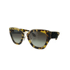 Prada Sunglasses Brown Acetate Tortoiseshell Pattern Gold Eyewear