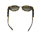 Prada Sunglasses Brown Acetate Tortoiseshell Pattern Gold Eyewear — view 4