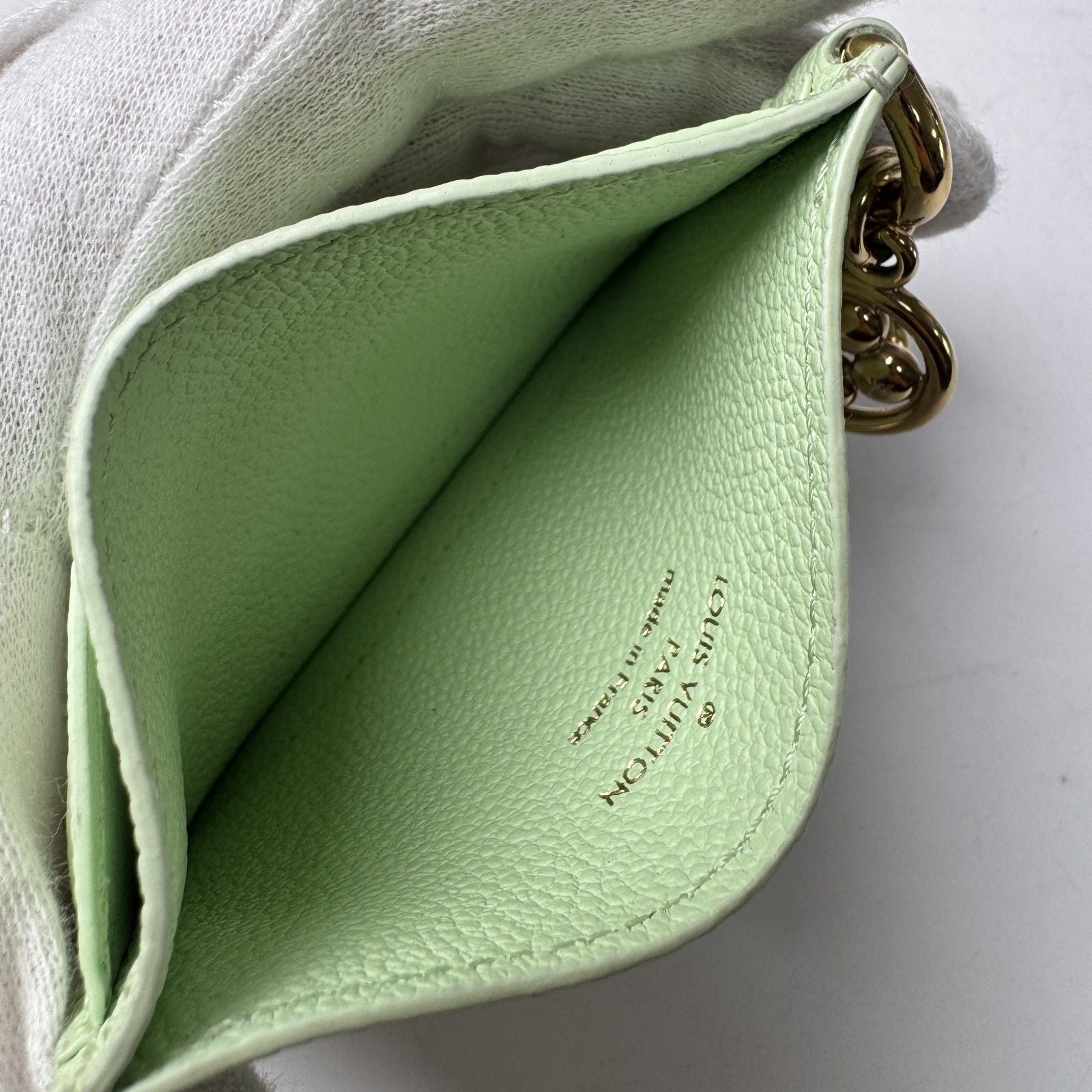 Louis Vuitton Monogram Empreinte Card Holder LV Charm Case — view 7
