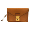 Louis Vuitton Pochette Series Dragonne Epi Second Bag Brown