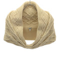 Loewe Aran Knit Pullover Scarf Ivory