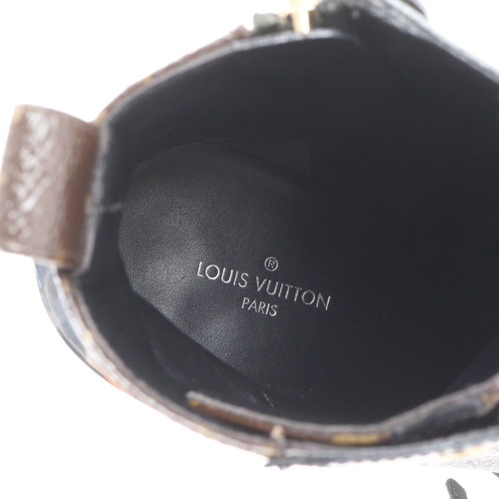 Louis Vuitton Monogram Star Trail Line Ankle Boots Leather Shoes — view 9