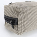 Prada Leather Canvas Clutch Hand Second Pouch — view 5