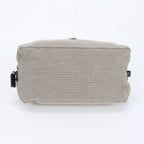 Prada Leather Canvas Clutch Hand Second Pouch — view 4