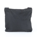 Prada Tessuto Nylon Leather Shoulder Bag Crossbody Messenger Black — view 3