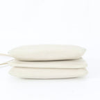 Celine Trio Crossbody Ivory Leather Shoulder Bag — view 5