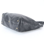 Gucci Interlocking Leather Tote Shoulder Hand Black — view 4