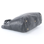Gucci Interlocking Leather Tote Shoulder Hand Black — view 5