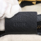 Gucci Interlocking Leather Tote Shoulder Hand Black — view 9