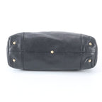 Gucci Interlocking Leather Tote Shoulder Hand Black — view 6