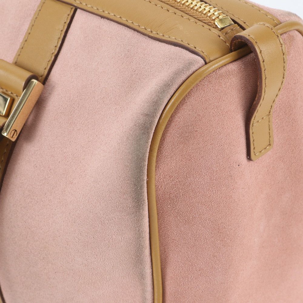Gucci 000 Leather Handbag Mini Boston Tote — view 8