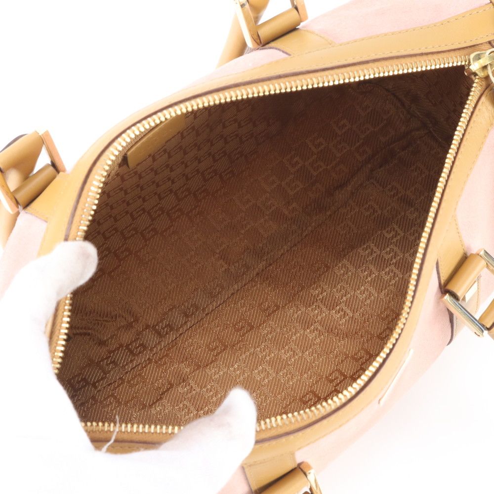 Gucci 000 Leather Handbag Mini Boston Tote — view 7