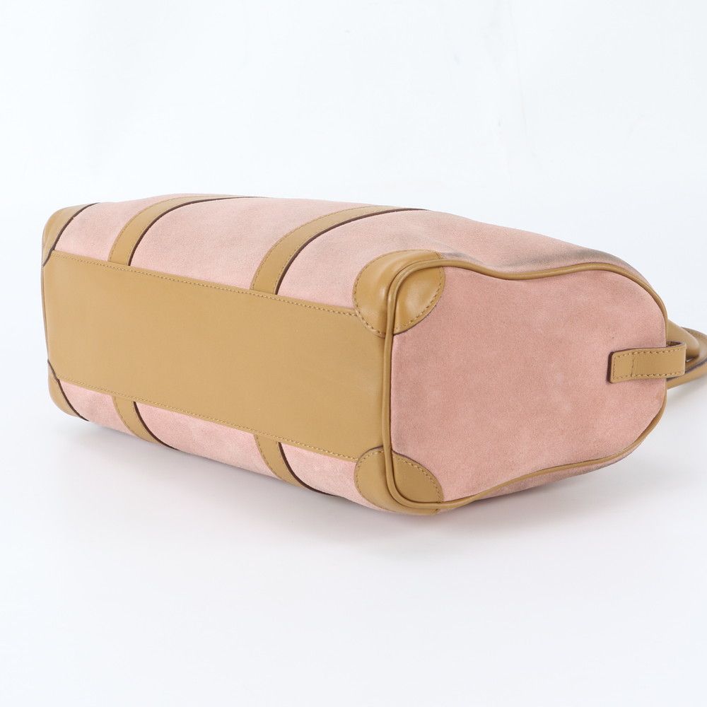 Gucci 000 Leather Handbag Mini Boston Tote — view 4