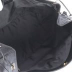 Gucci GG Canvas 019 Leather Tote Shoulder Hand Black — view 7