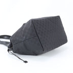 Gucci GG Canvas 019 Leather Tote Shoulder Hand Black — view 6