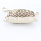 Gucci GG Canvas Leather Shoulder Bag Crossbody Hand Tote — view 6
