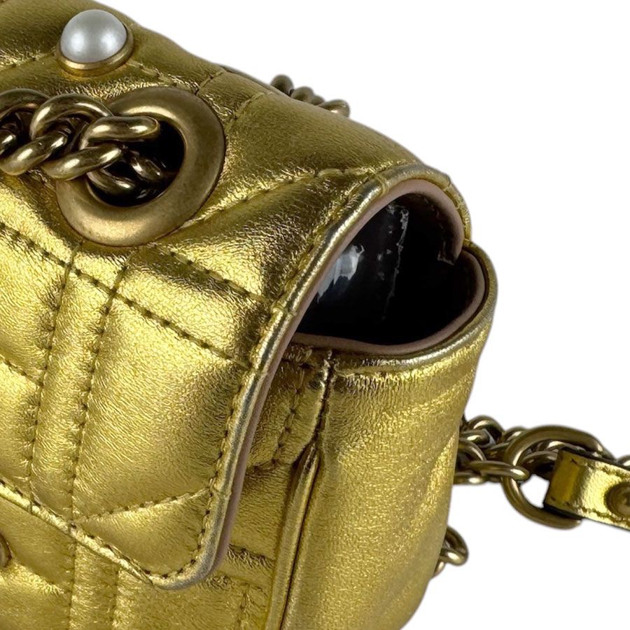 Gucci Shoulder Bag Gold — view 7