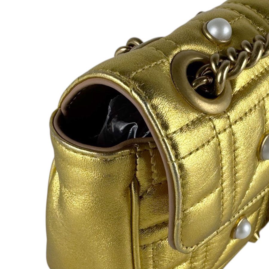 Gucci Shoulder Bag Gold — view 6