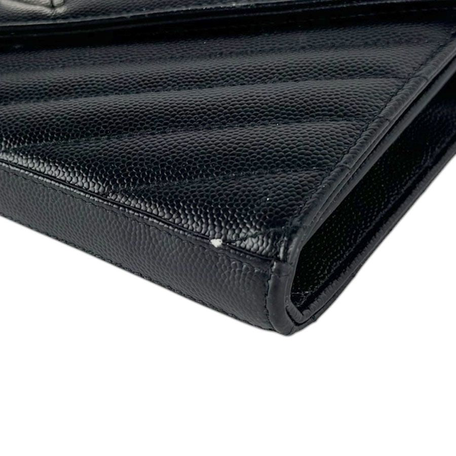 Saint Laurent Chain Wallet Cassandra Classic Shoulder — view 9