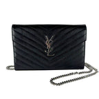 Saint Laurent Chain Wallet Cassandra Classic Shoulder