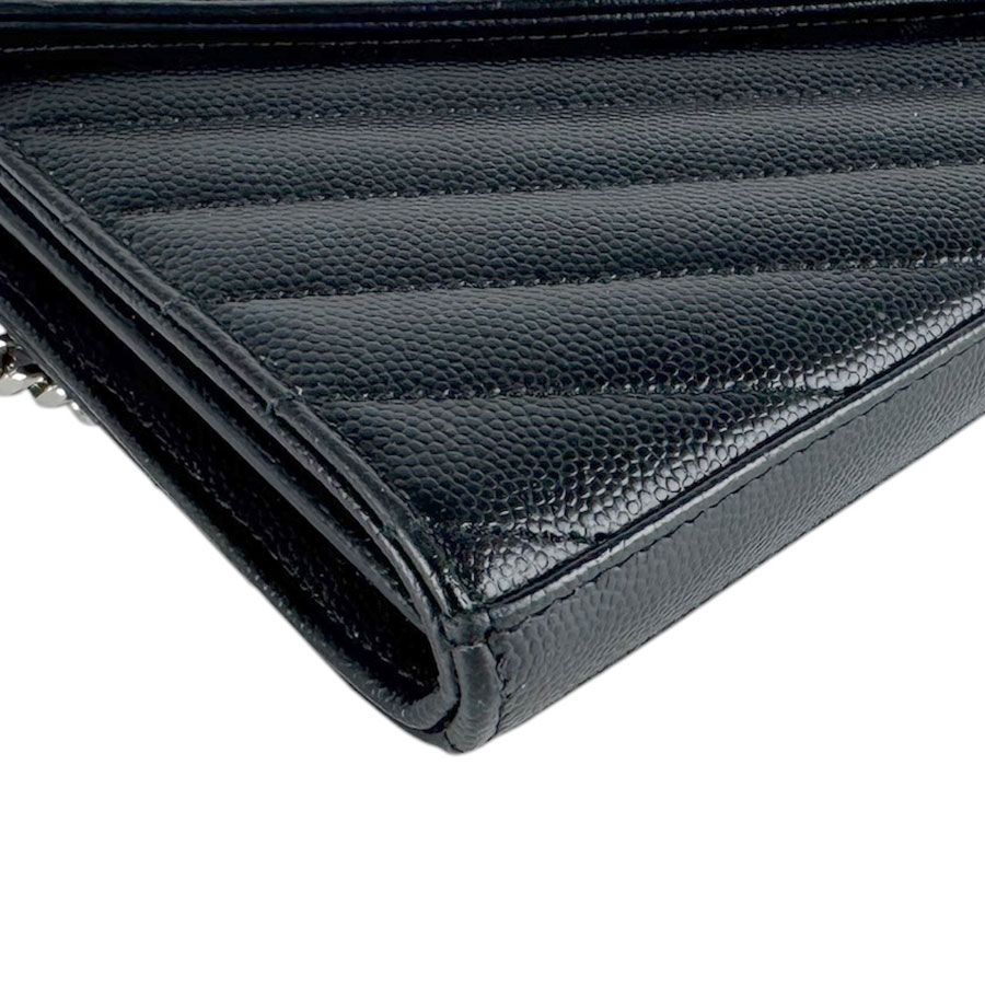 Saint Laurent Chain Wallet Cassandra Classic Shoulder — view 8