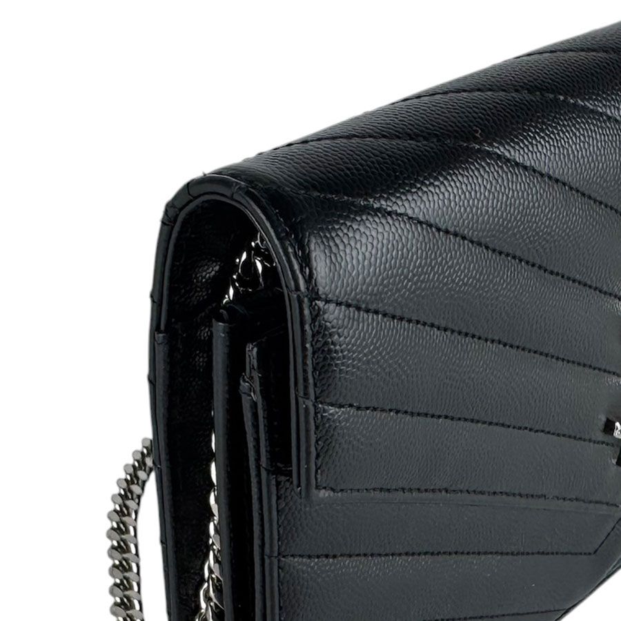 Saint Laurent Chain Wallet Cassandra Classic Shoulder — view 6