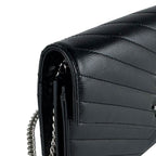 Saint Laurent Chain Wallet Cassandra Classic Shoulder — view 6