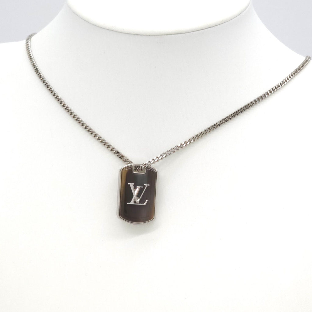Louis Vuitton Collier LV Shades Necklace 48 58 cm Locket Pendant LV Signature