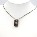 Louis Vuitton Collier LV Shades Necklace 48 58 cm Locket Pendant LV Signature