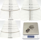 Louis Vuitton Collier LV Shades Necklace 48 58 cm Locket Pendant LV Signature — view 9