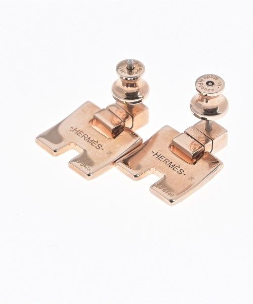 Hermes Earrings Gold — view 4