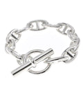 Hermes Bracelet Bangle Silver