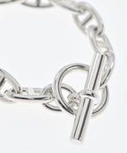Hermes Bracelet Bangle Silver — view 3
