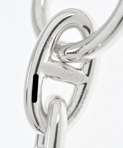 Hermes Bracelet Bangle Silver — view 4