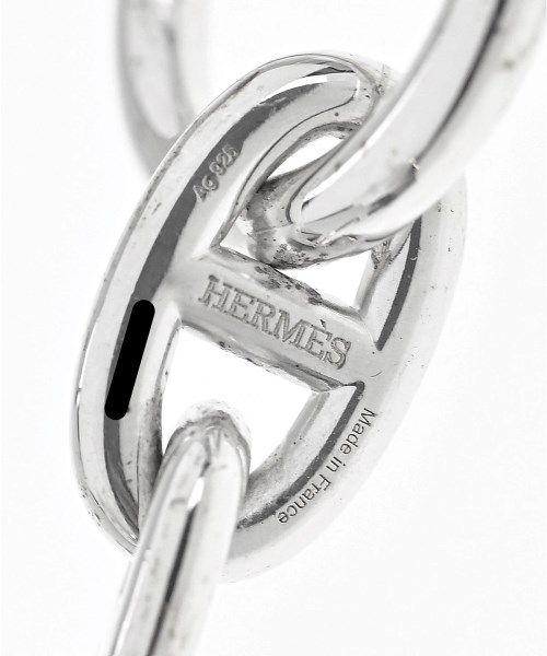 Hermes Bracelet Bangle Silver — view 4