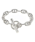 Hermes Bracelet Bangle Silver