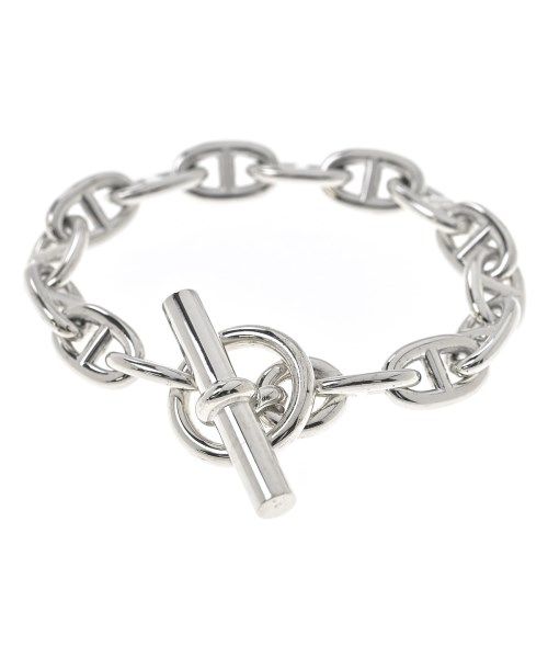 Hermes Bracelet Bangle Silver