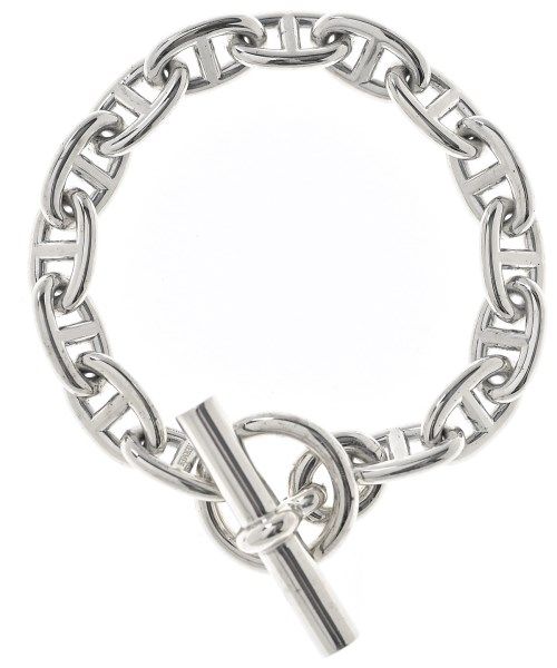 Hermes Bracelet Bangle Silver — view 2
