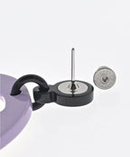 Hermes Earrings Purple — view 6