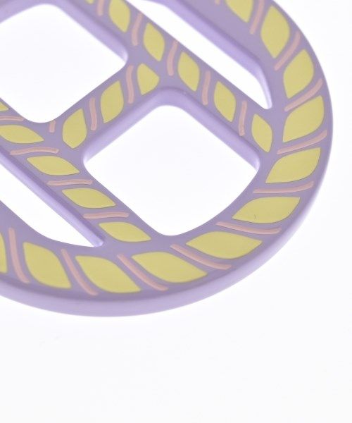 Hermes Earrings Purple — view 4