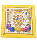Hermes Bandana Scarf Yellow