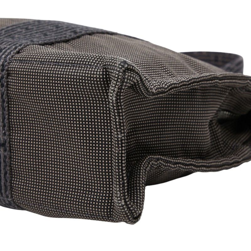 Hermes Her Line Tote PM Gray Canvas — view 4