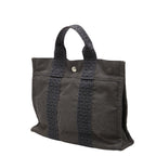 Hermes Her Line Tote PM Gray Canvas — view 2