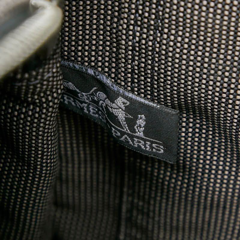 Hermes Her Line Tote PM Gray Canvas — view 7