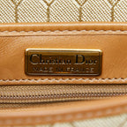 Dior Honeycomb Crossbody Shoulder Bag Beige Leather — view 7