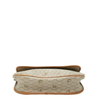 Dior Honeycomb Crossbody Shoulder Bag Beige Leather — view 3