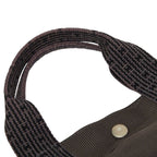 Hermes Her Line MM Tote Gray Canvas — view 8