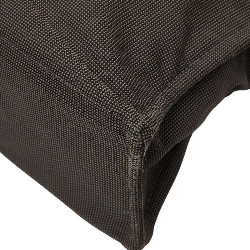 Hermes Her Line MM Tote Gray Canvas — view 4