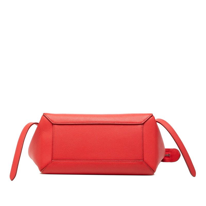 Celine Belt Bag Micro 2-Way Red Leather — view 3