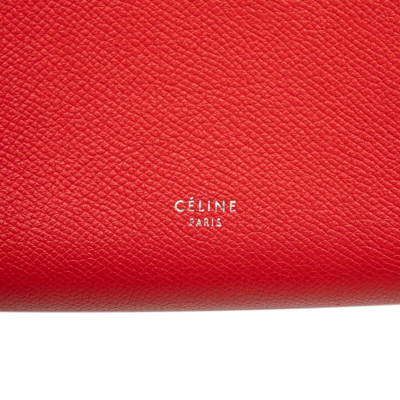 Celine Belt Bag Micro 2-Way Red Leather — view 5